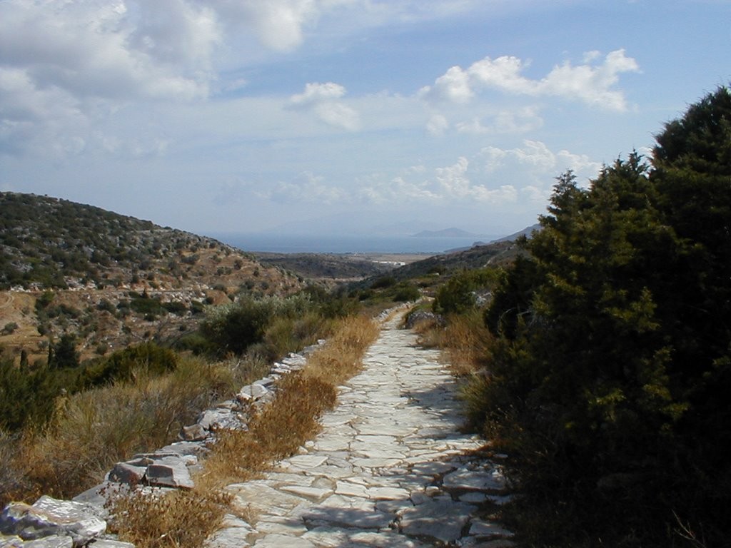 Byzantine Road in Paros