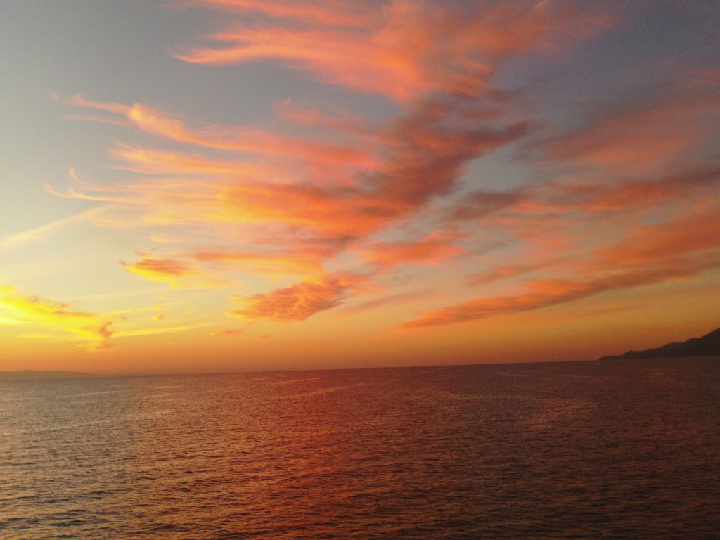 Sunset at Mykonos