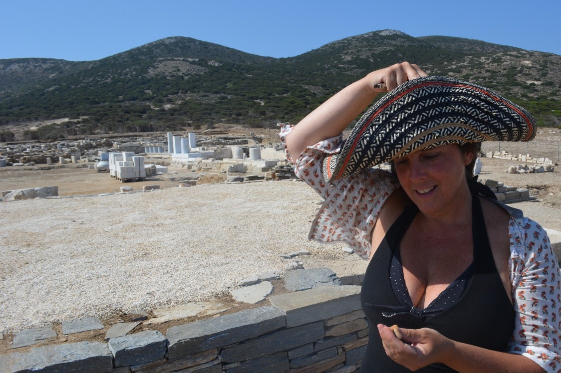 Bettany Hughes visits the Sanctuary of Apollo on Despotiko.