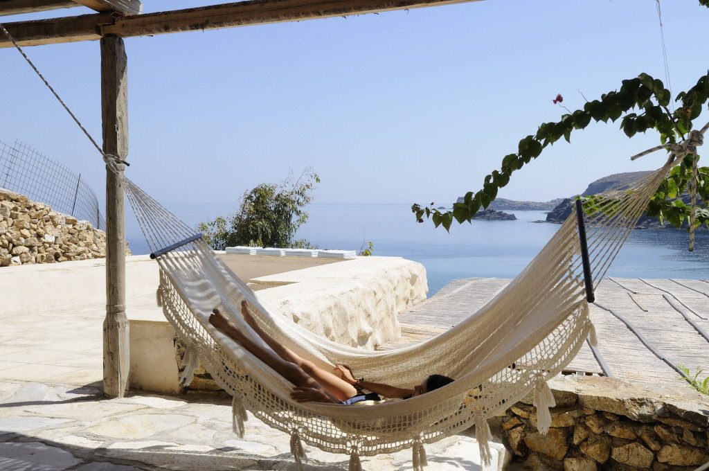 Relaxing in Mykonos