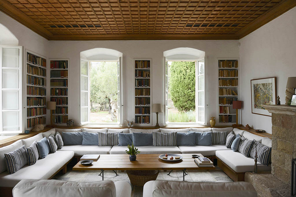 Patrick Leigh Fermor's house in Kardamyli, Peloponnese Greece