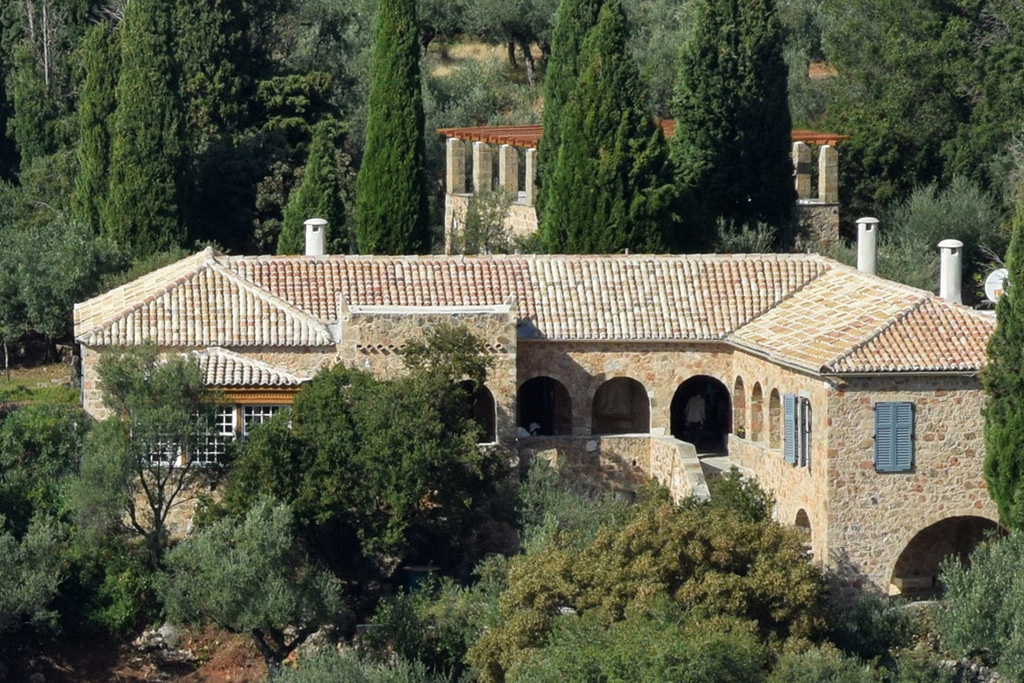 Patrick Leigh Fermor's house in Kardamyli, Peloponnese Greece