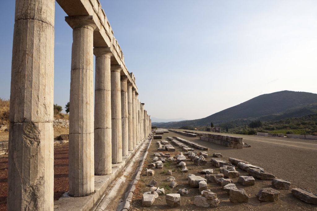 Temple of Zeus in Olympia Greece