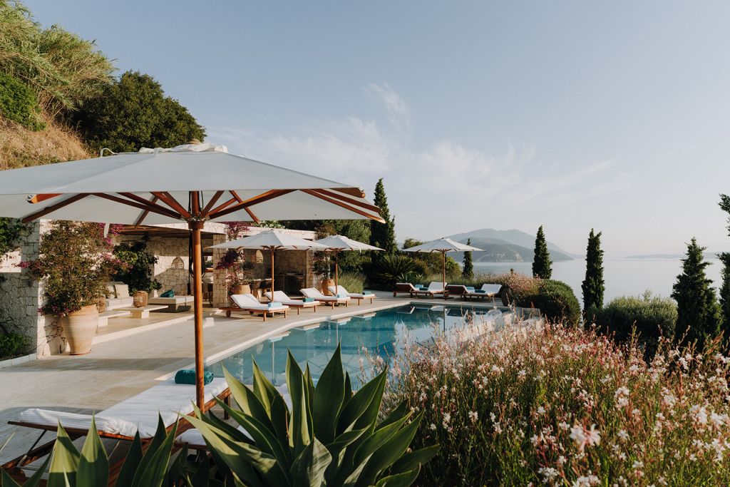 Lefkada JD villa exterior