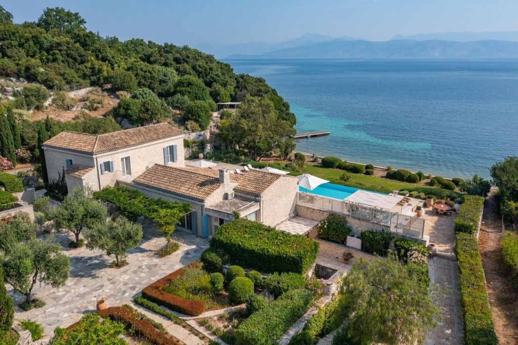 Corfu LV villa view