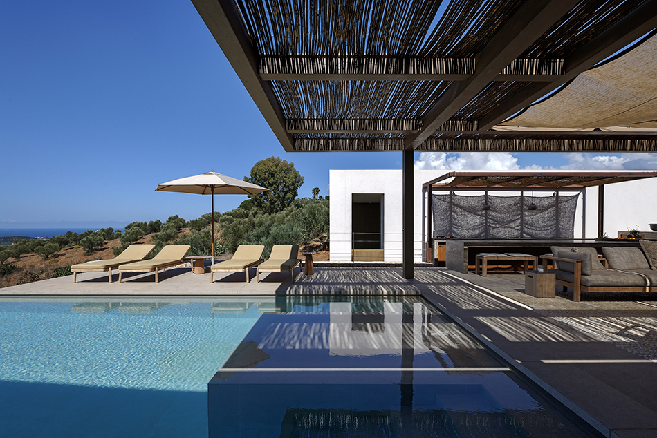 Pylos ZBR villa sea view terrace